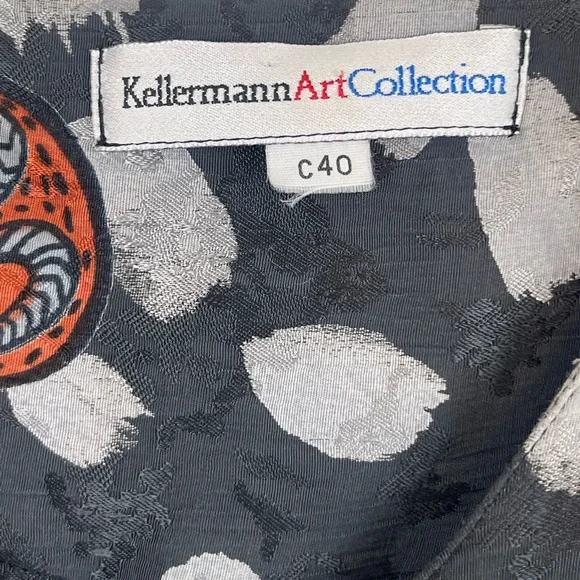 Kellermann Art Collection, Ulrica- probably silk tunic. Size ? see measurements. - Picture 6 of 7